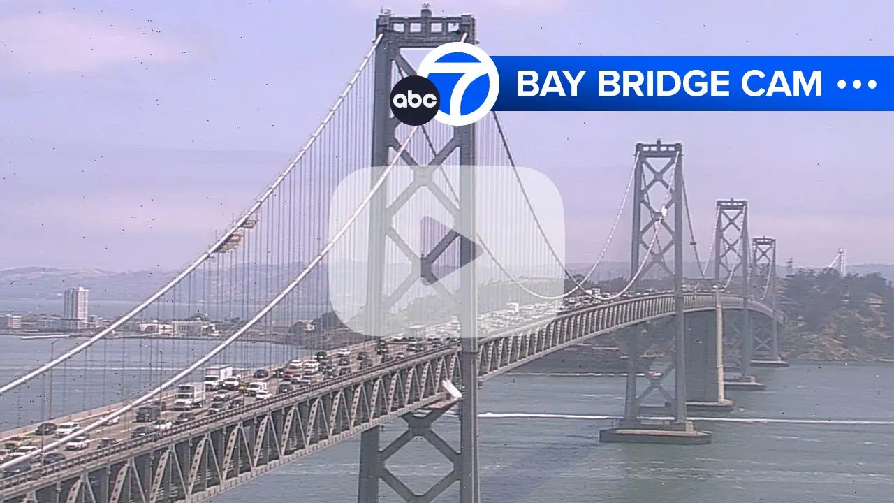 San Francisco-Oakland Bay Bridge live camera view on VolveVision