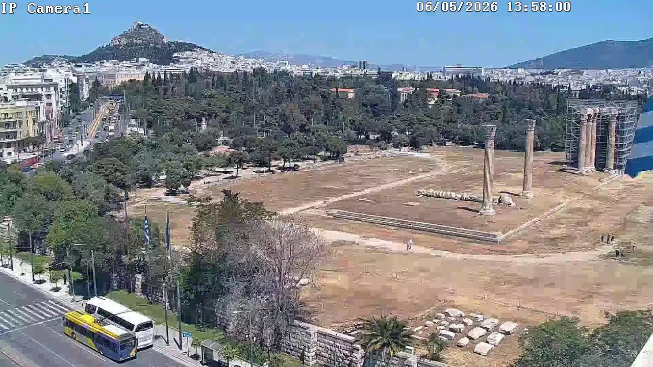 Vista en vivo de Cámara en Vivo del Athens Gate Hotel, Grecia, Atenas en VolveVision