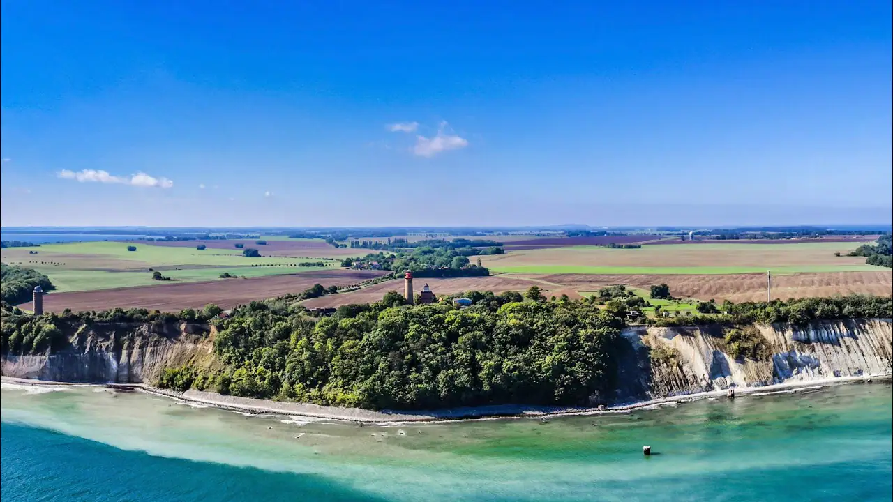 Vista en vivo de Kap Arkona en vivo, isla de Rügen, Putgarten en VolveVision