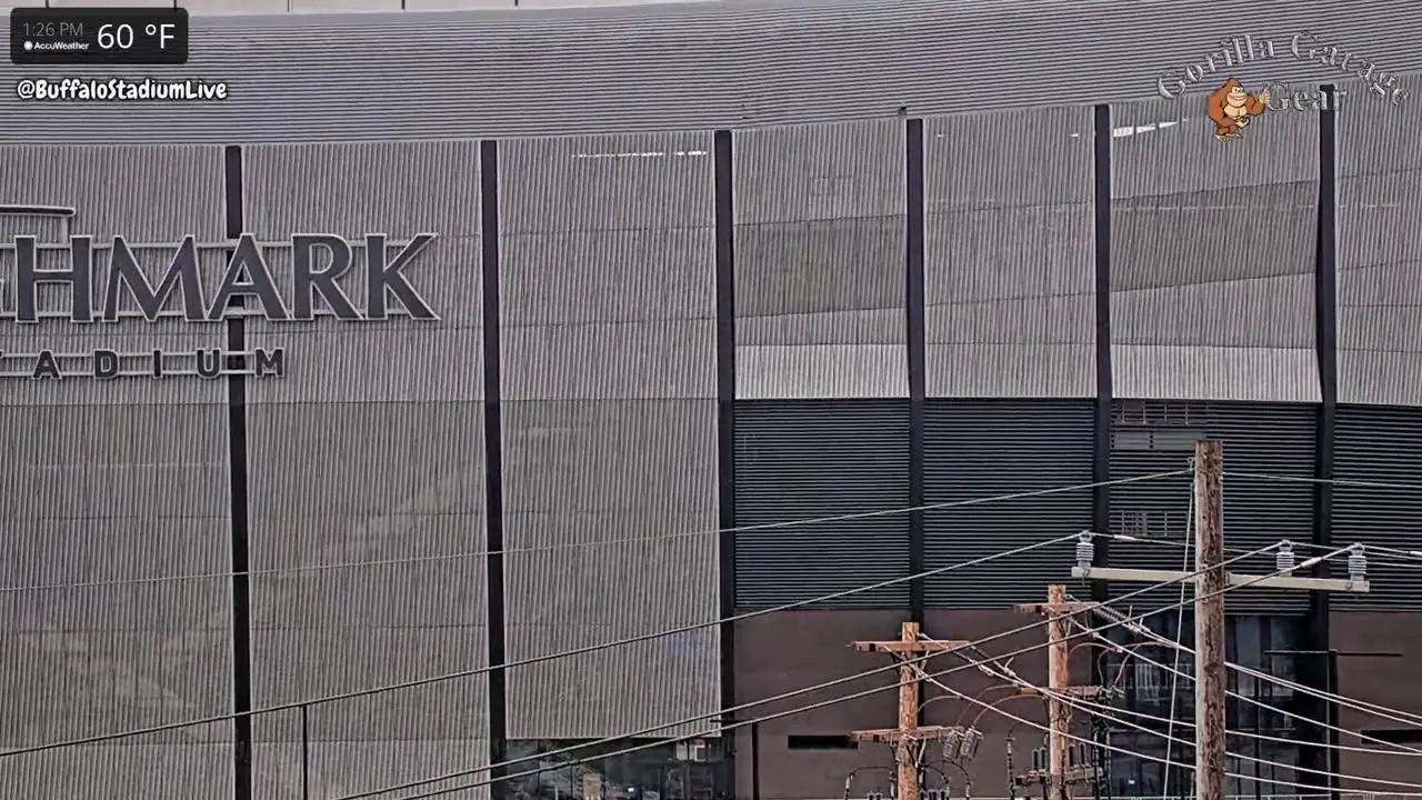 Buffalo Bills Stadium Live, NY, Town of Orchard Park live camera view on VolveVision
