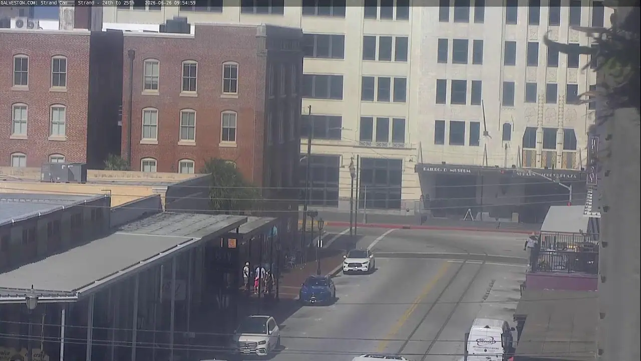 Galveston Strand LiveCam, TX