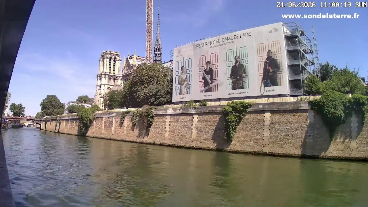 Notre Dame París Cam