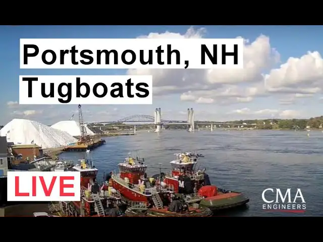 Portsmouth Harbor, NH live camera view on VolveVision