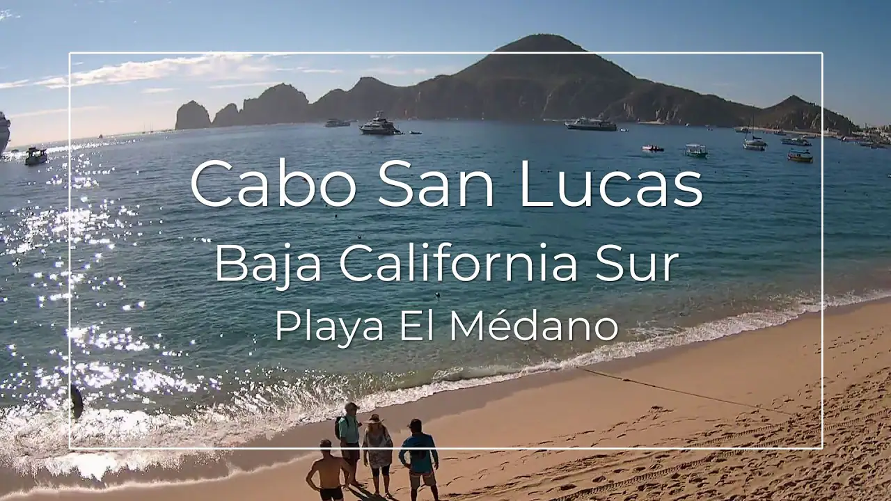 Vista en vivo de Playa Médano, Cabo San Lucas en VolveVision