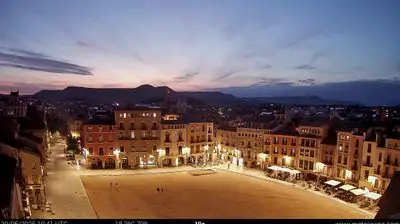 Live view of Plaça Major, Vic Plaça Major, Vic live camera view on VolveVision