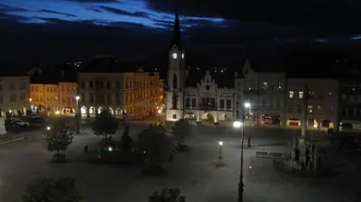 Vista en vivo de Plaza Krakonošovo, Trutnov en VolveVision