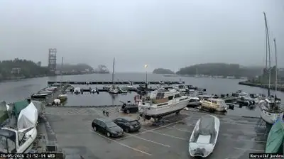 Korsvikfjorden, Kristiansand live camera view on VolveVision