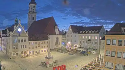 Marienplatz, Rathaus, Asam Building & Cathedral, Freising, Bavaria