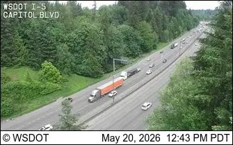 Vista en directo de Capitol Blvd, Olympia, Washington Vista en vivo de Capitol Blvd, Olympia, Washington en VolveVision