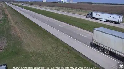 Vista en vivo de I-29, Grand Forks, Dakota del Norte en VolveVision