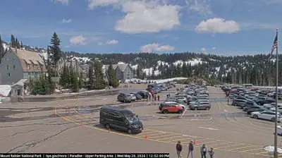 Vista en directo de Parque Nacional Monte Rainier, Washington, Estados Unidos Vista en vivo de Parque Nacional Monte Rainier, Washington, Estados Unidos, Paradise en VolveVision