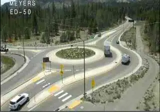 Vista en directo de Autopista 50 en Meyers, South Lake Tahoe, California Vista en vivo de Autopista 50 en Meyers, South Lake Tahoe, California en VolveVision