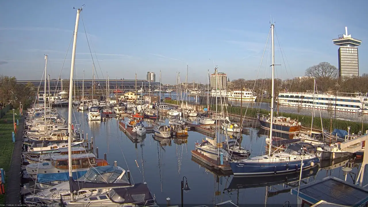 Sixhaven Marina Live Webcam Amsterdam, Netherlands