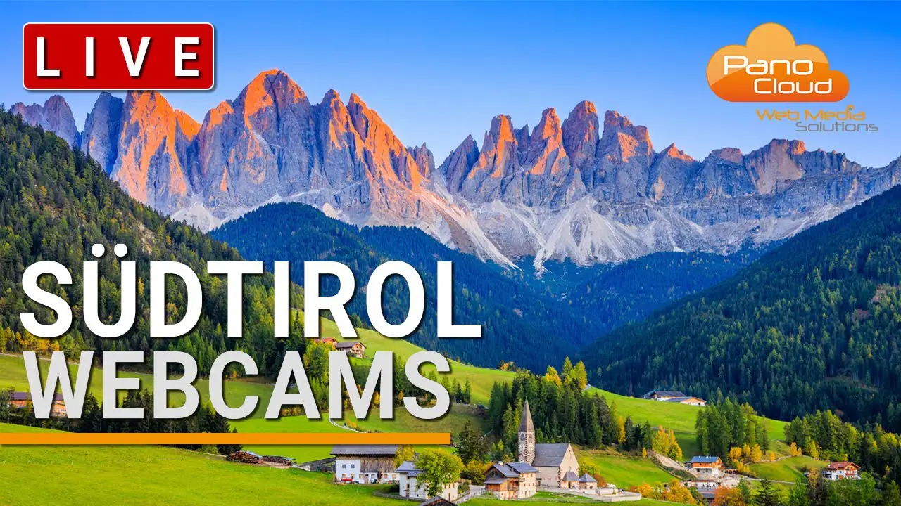 Live Webcams of South Tyrol, Trentino-Alto Adige, Italy