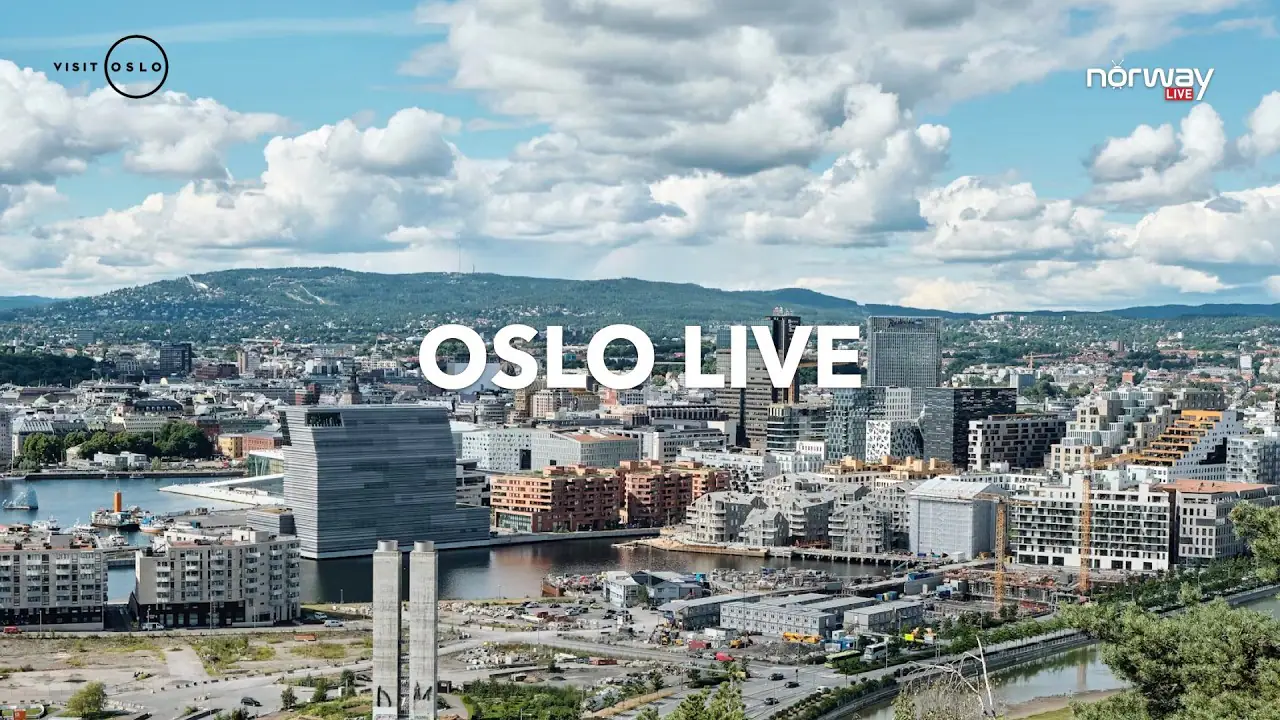 Vista en directo de Webcam en directo de Oslo Capital y ciudad más grande de Noruega Vista en vivo de Webcam en directo de Oslo Capital y ciudad más grande de Noruega, Oslo County en VolveVision