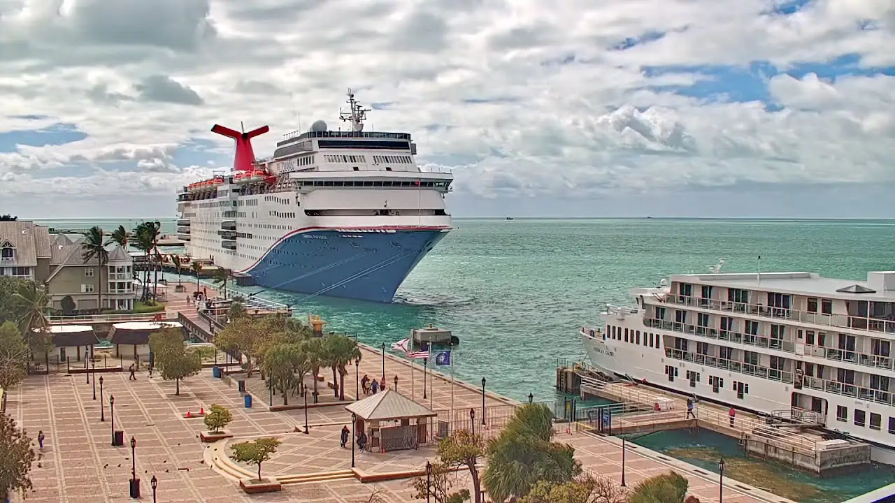 Vista en vivo de Webcam en directo de Mallory Square Key West Florida EE. UU en VolveVision