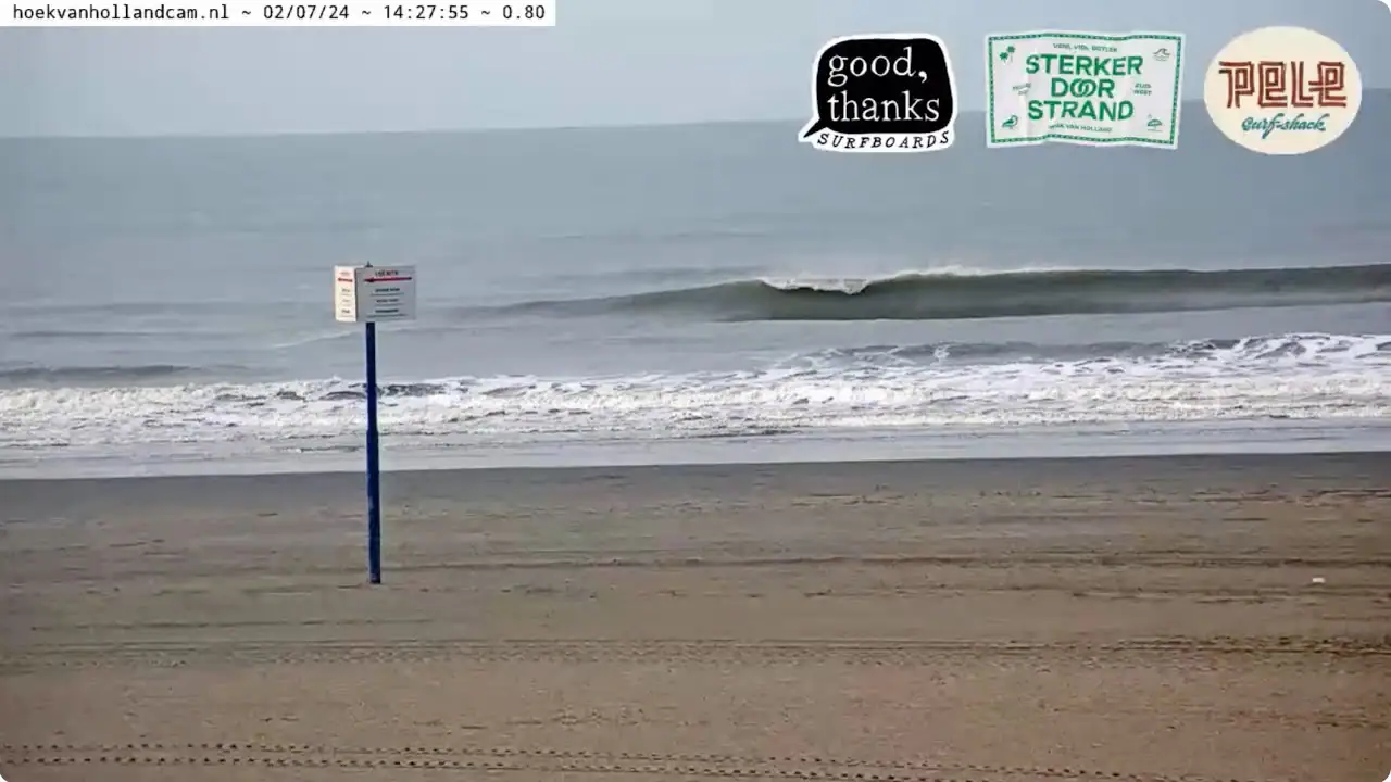 Веб-камера Live Surfcam Hoek van Holland на Pele Surf Shack, Нидерланды