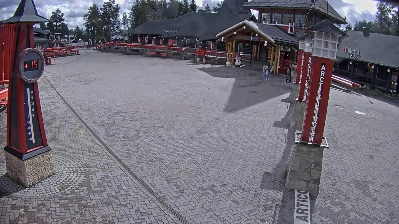 Vista en vivo de Webcam HD en vivo de Santa Claus Village, Finlandia, Laponia en VolveVision