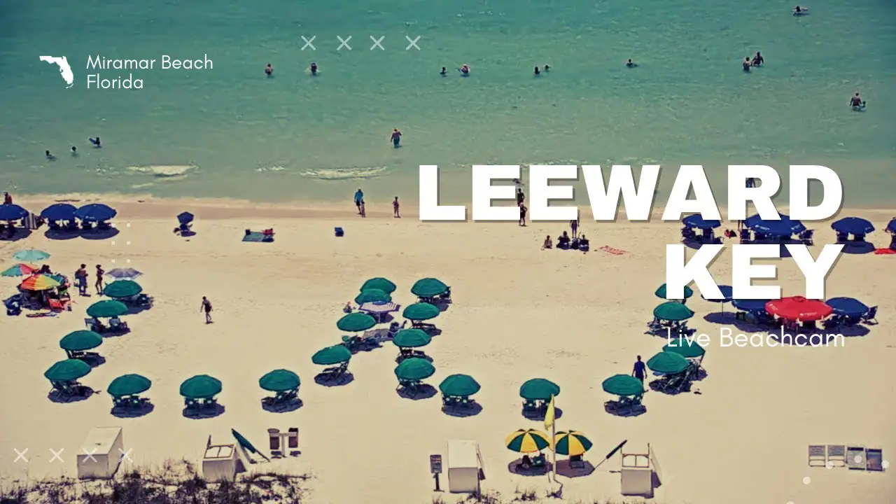 Онлайн-камера Вебкамера Live Leeward Key, пляж МираМар, Флорида, США на VolveVision