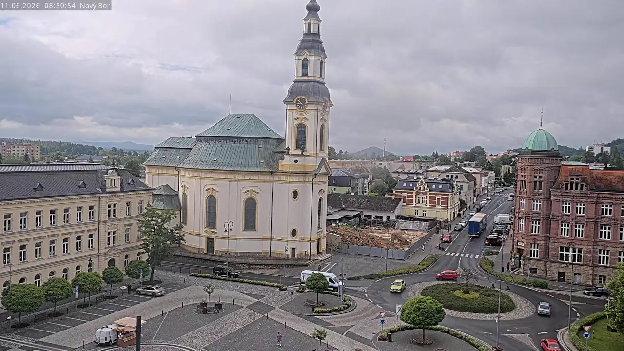 Vista en directo de Cámara en directo de Novy Bor, República Checa Vista en vivo de Cámara en directo de Novy Bor, República Checa, Liberec en VolveVision