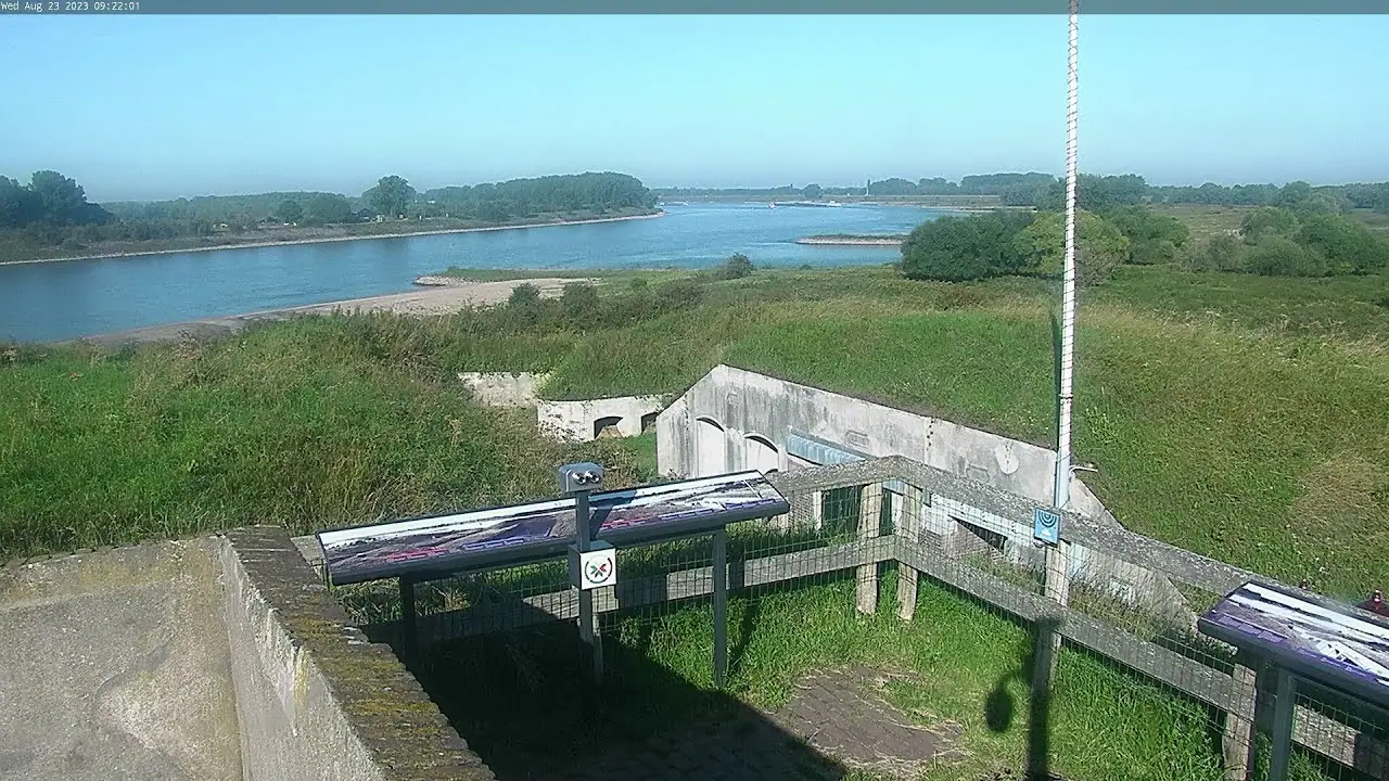 Вебкамера Live Fort Pannerden, Дорненбург, Нидерланды
