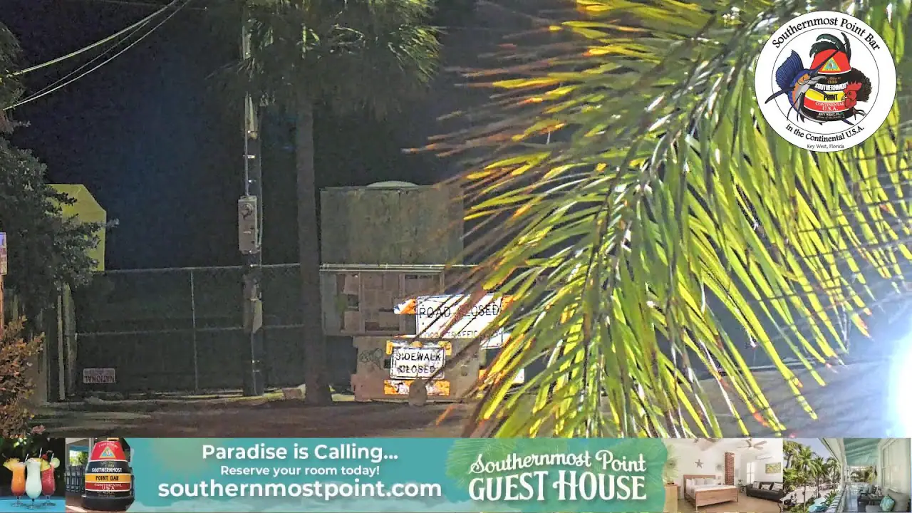 Vista en vivo de Webcam de Southernmost Point – Key West, Florida en VolveVision