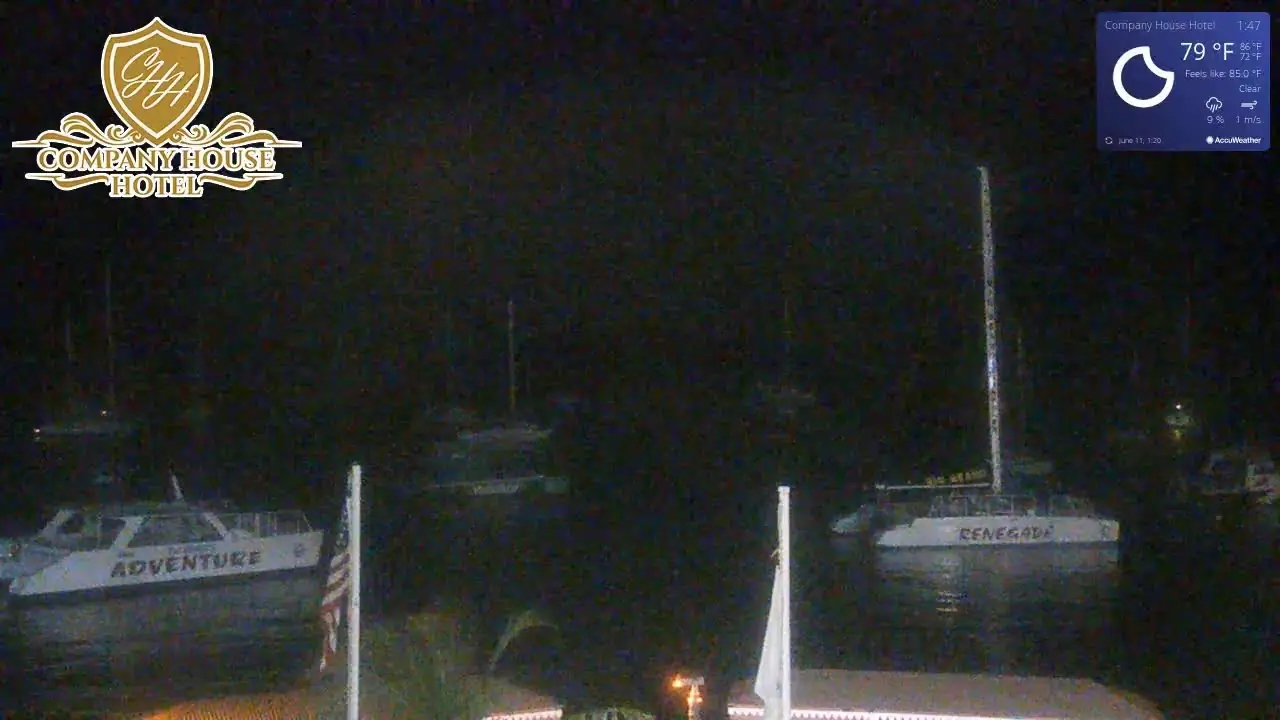 Live Company House Hotel Webcam, St. Croix, Virgin Islands