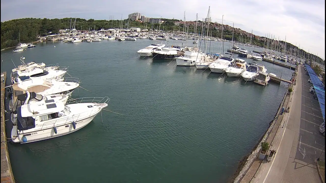 Marina Veruda, Pula, Croatia, Istria live camera view on VolveVision