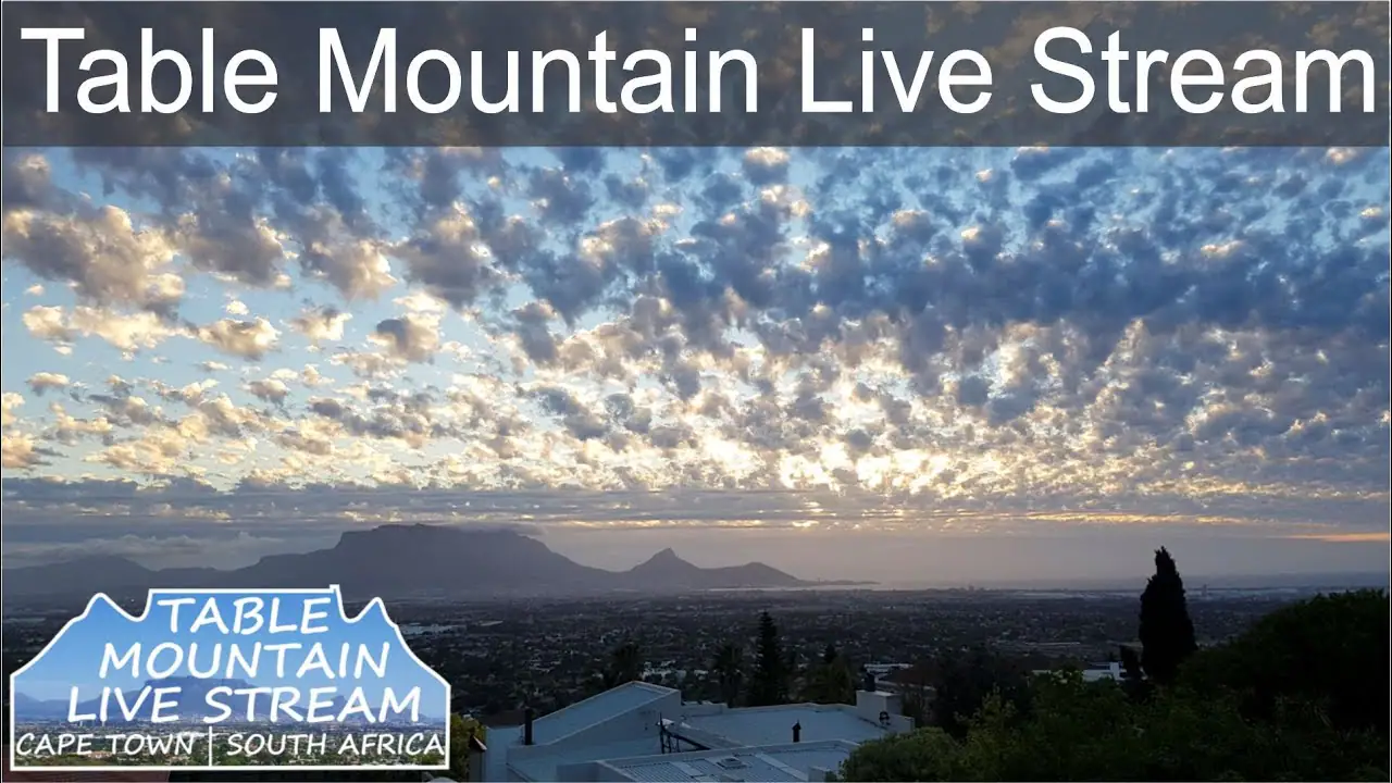 Live Webcam Table Mountain, Cape Town, South Africa