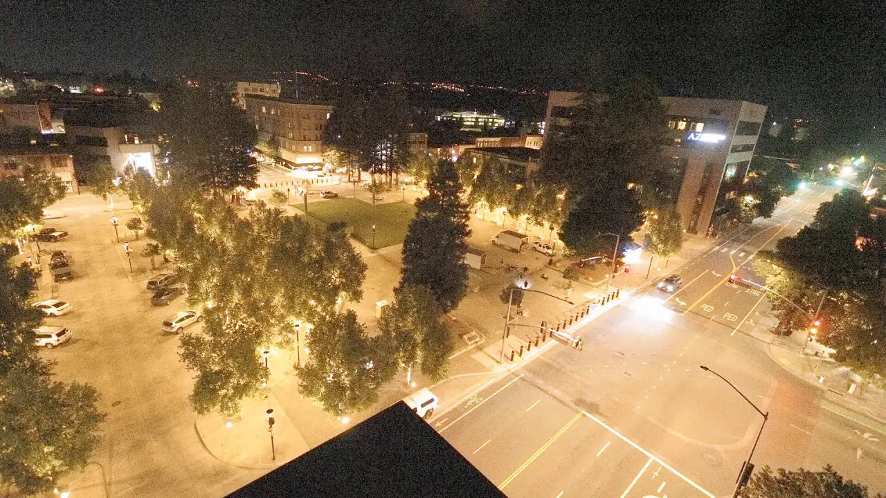 Live HD Webcam Old Courthouse Square, Santa Rosa, CA, USA