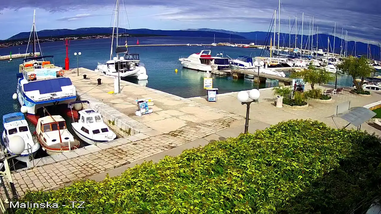 Malinska Marina Live Stream, Primorje-Gorski Kotar live camera view on VolveVision