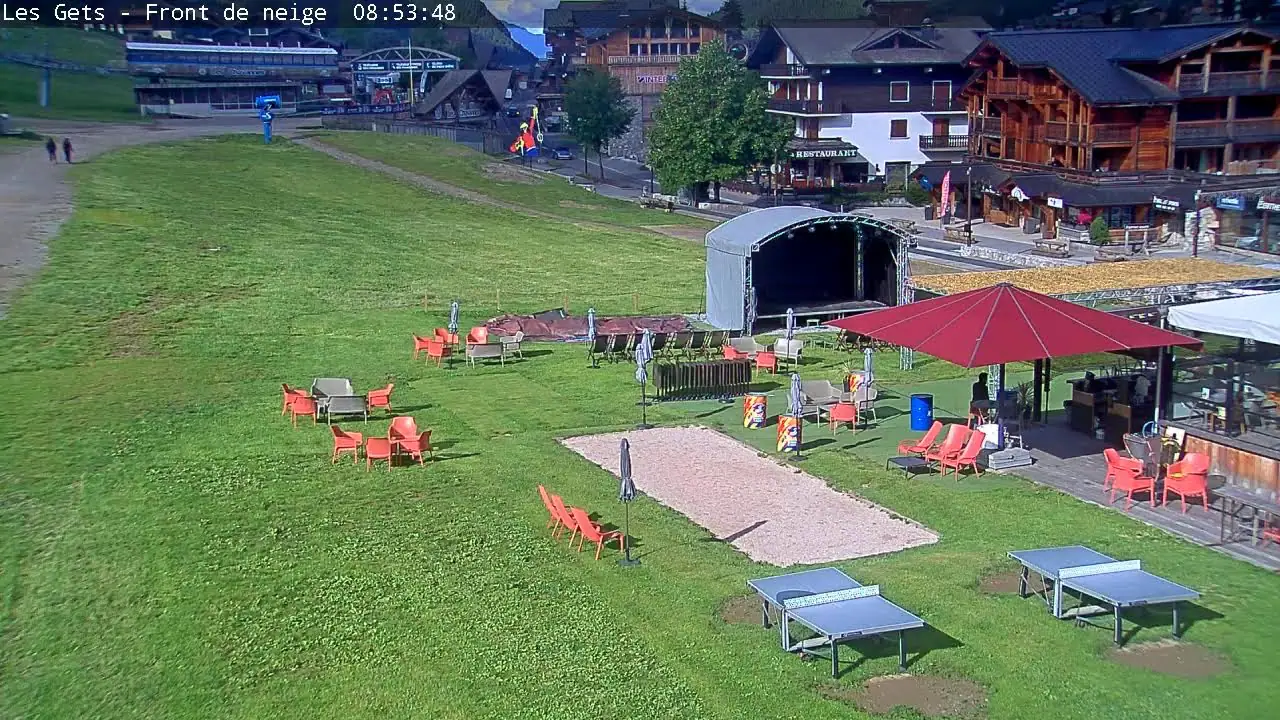 Les Gets Ski Resort Live Webcam in Chavannes, France