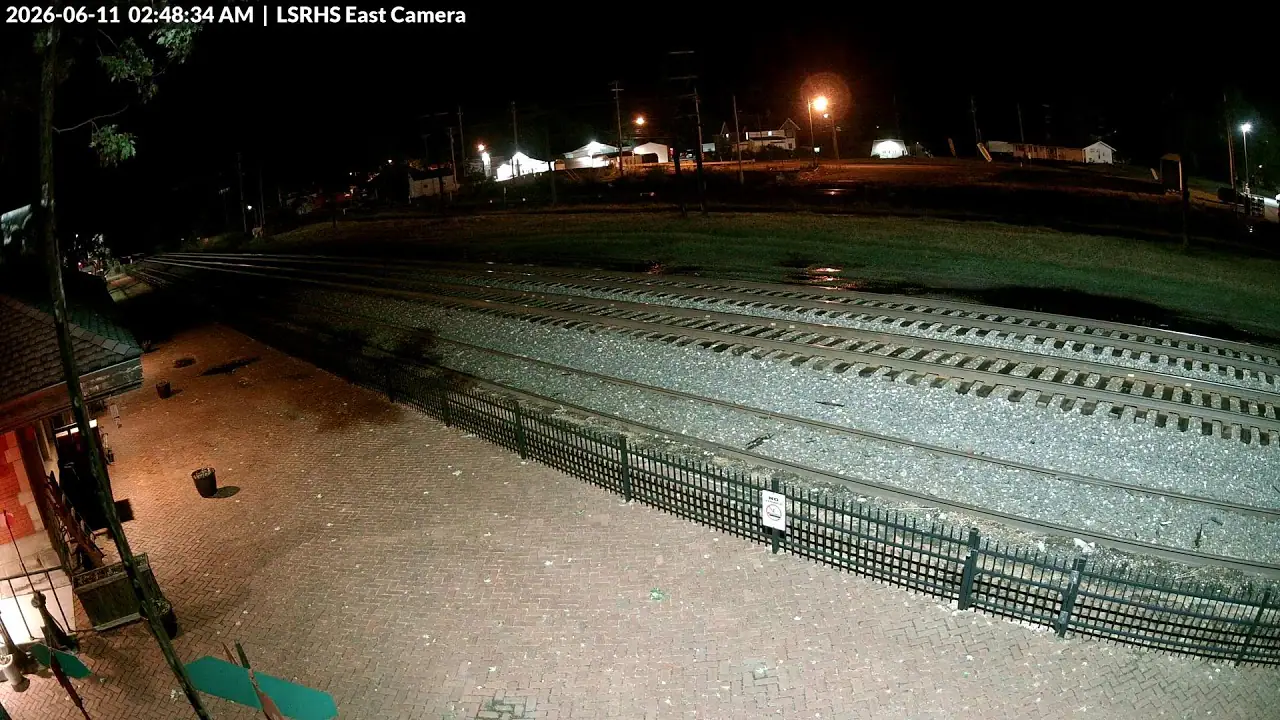 Live Webcam Lake Shore Railway Museum North East, PA, USA