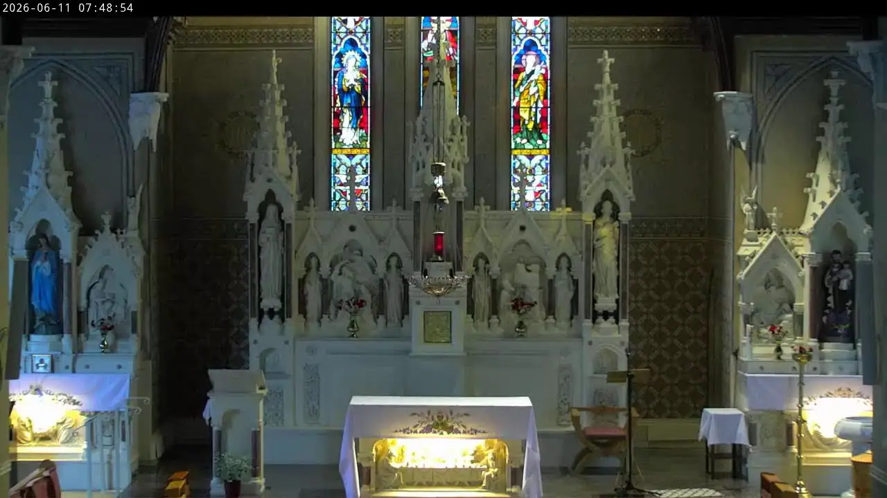 Vista en vivo de Cámara HD en directo de St Brigid's Church, Dunleer, Irlanda, County Louth en VolveVision