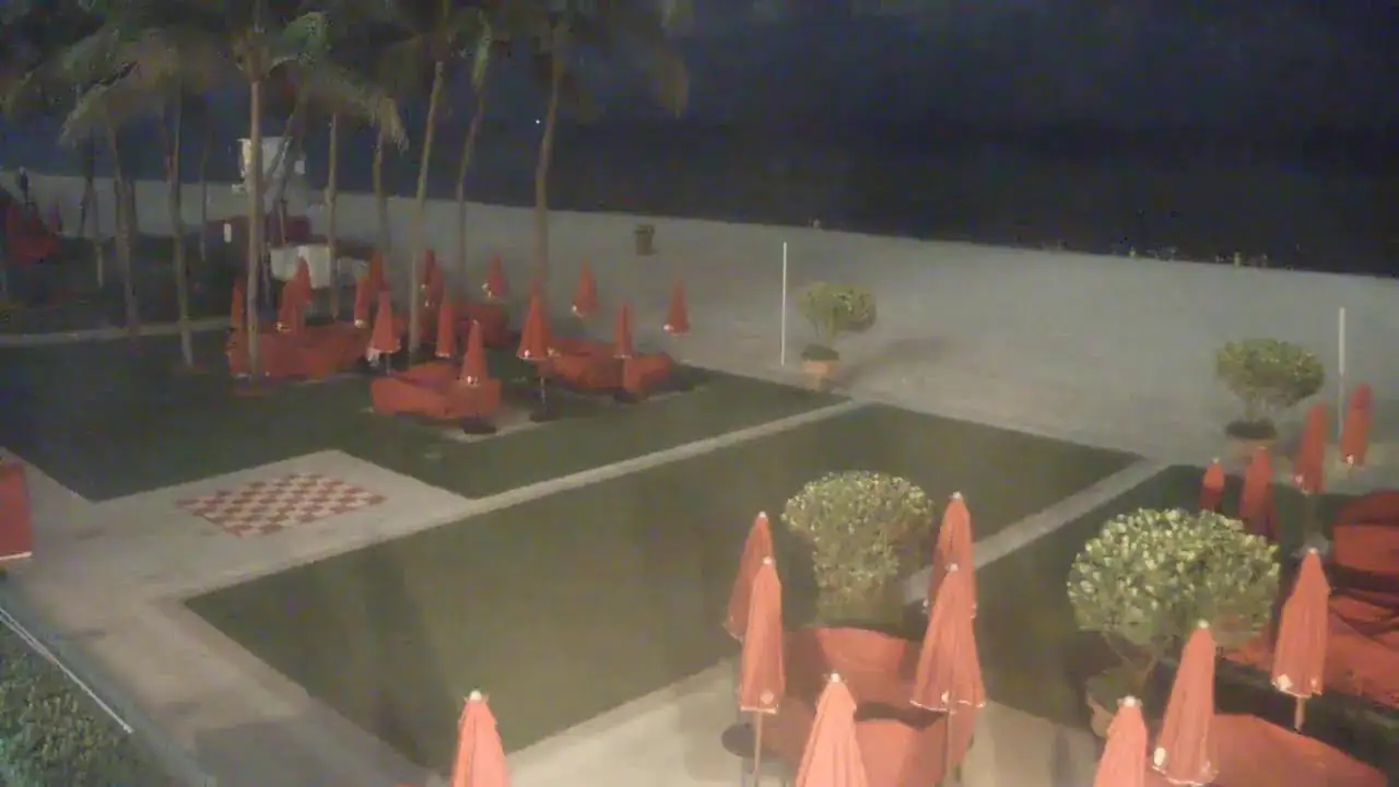 Live Acqualina Resort Beach Webcam in Sunny Isles Beach, Florida, USA
