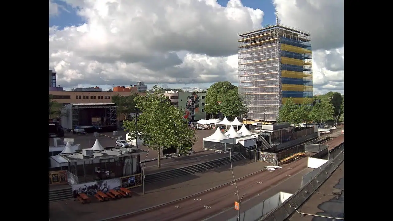 Live Webcam Oldehove Tower, Leeuwarden, NL