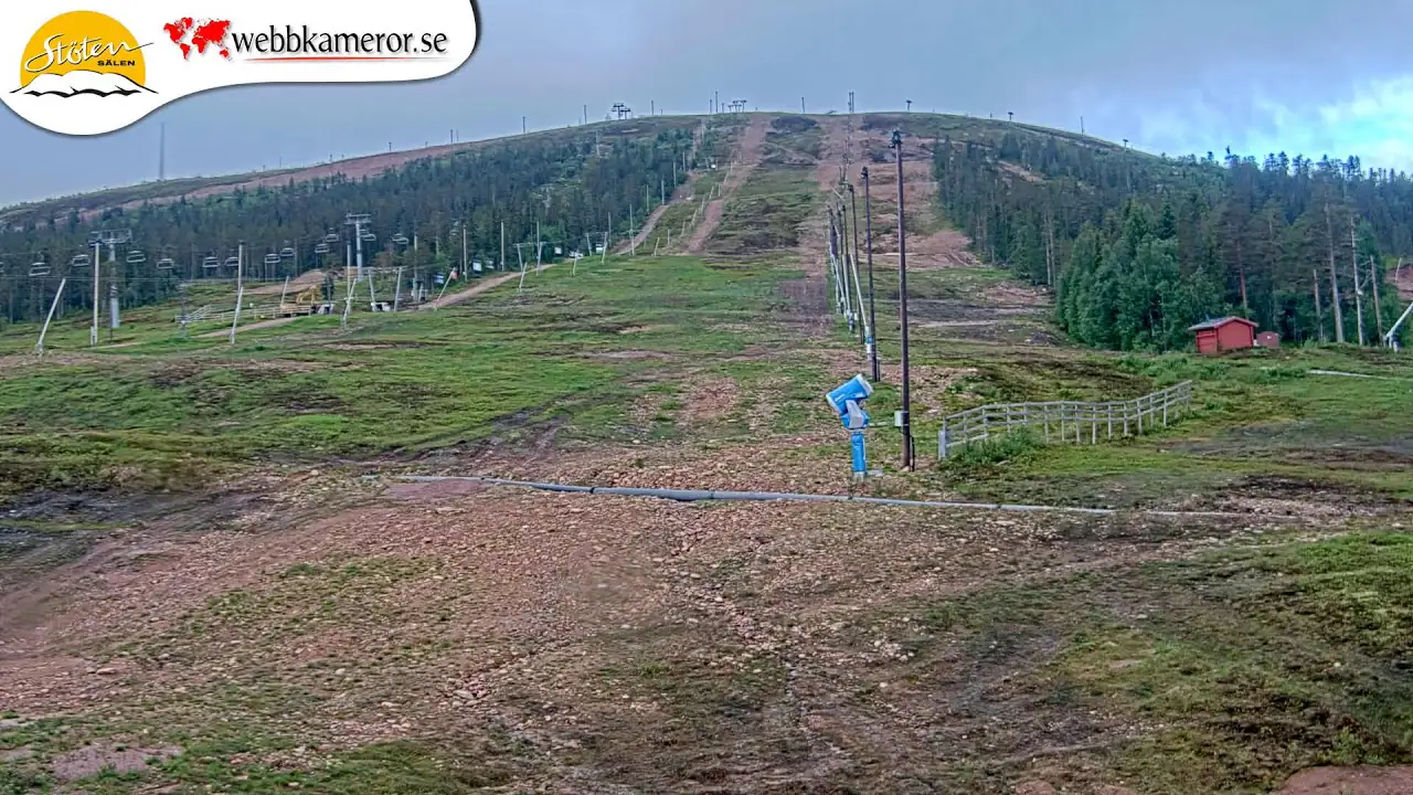 Webcam en directo de Stoten Ski Resort, World-Cup Hill, Salen, Suecia