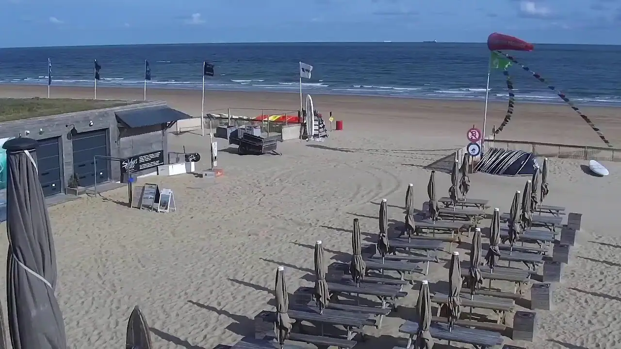 Knokke-Heist Beach, Belgium Live HD Webcam, West Flanders live camera view on VolveVision