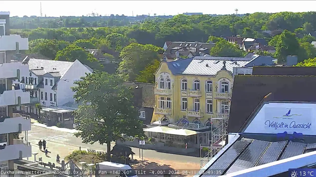 Webcam en directo de la playa de Duhnen, Cuxhaven, Alemania