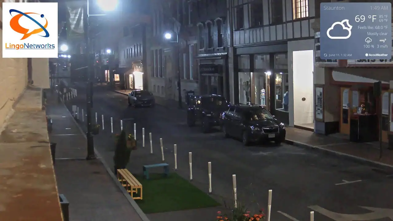 Онлайн-камера на Market & Beverley Street, Стонтон, ВА