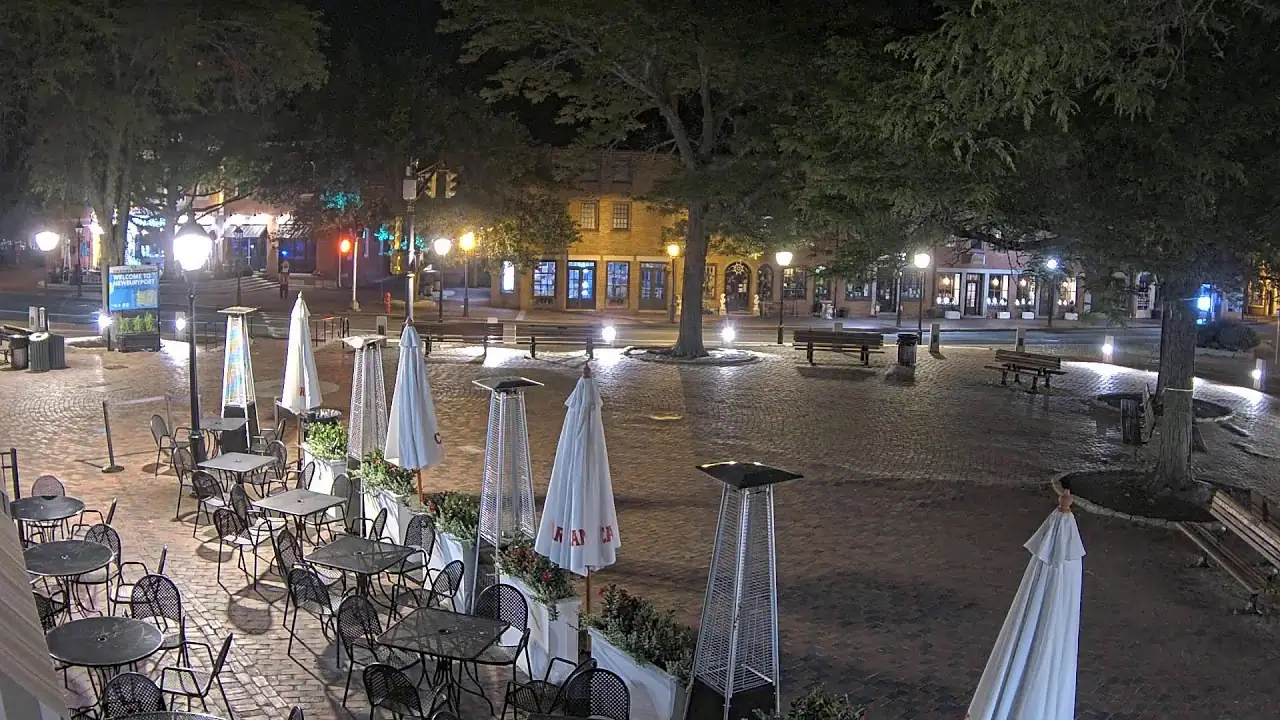 Live Market Square Webcam in Newburyport, MA, USA
