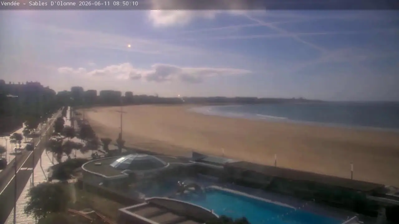 HD Live Cam of La Grande Plage, France