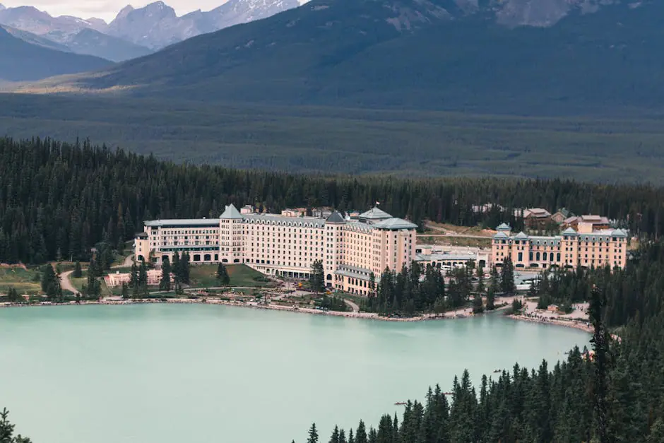 Lake Louise live camera view on VolveVision