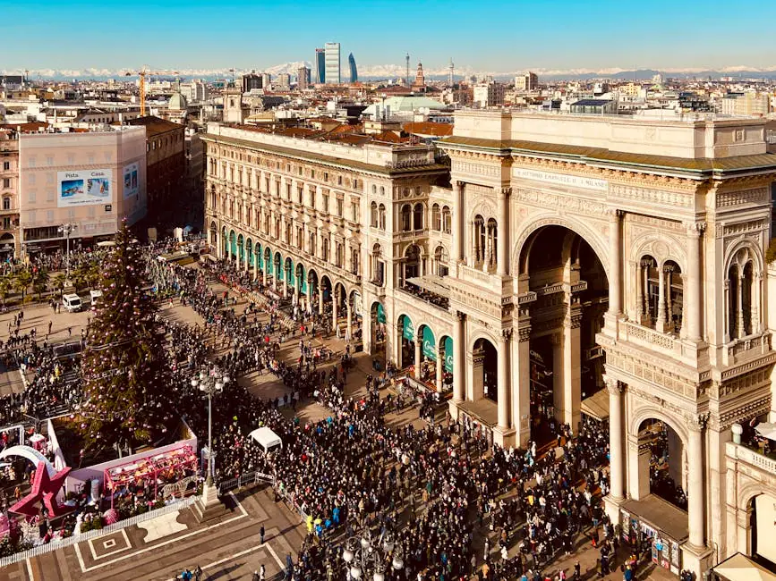 Villaggio Milano live camera view on VolveVision