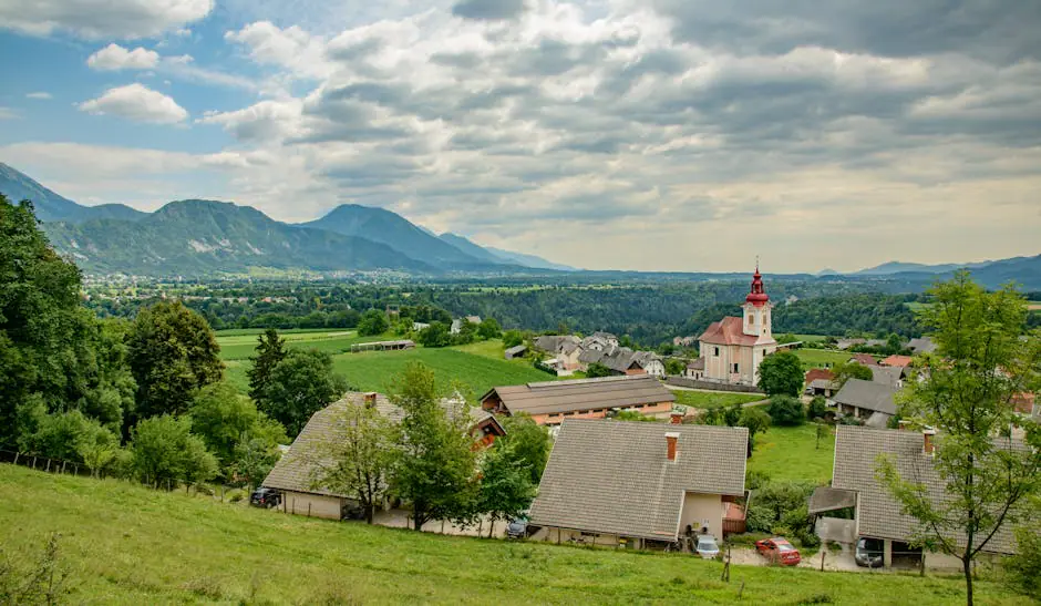 Jezersko live camera view on VolveVision