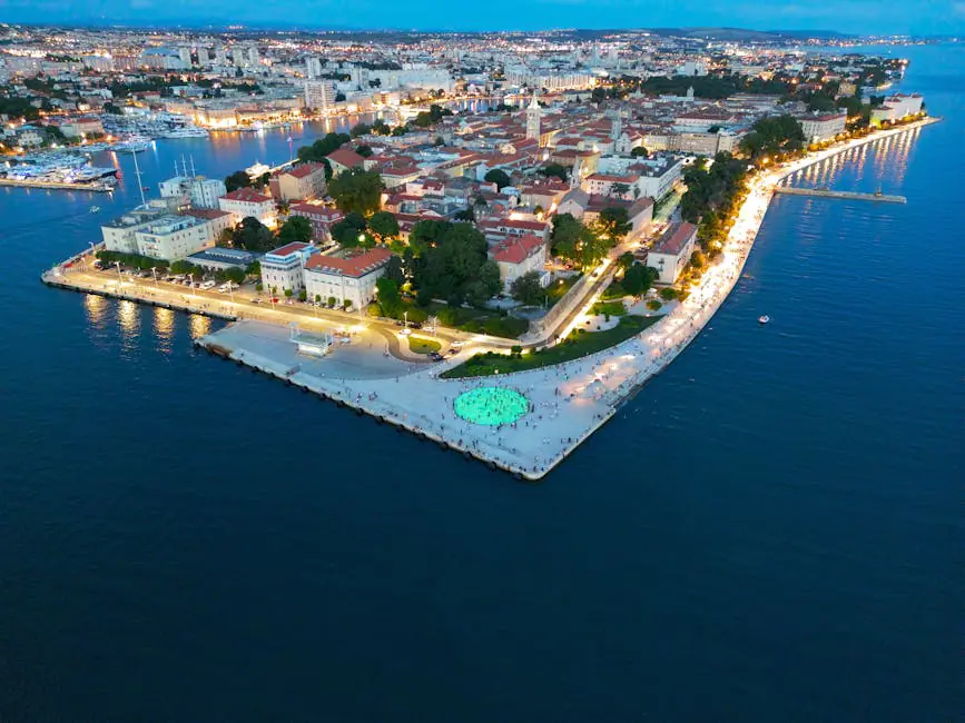Zadar live camera view on VolveVision