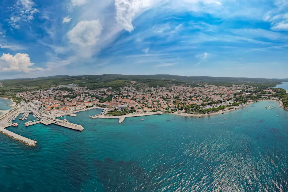Povljana live camera view on VolveVision