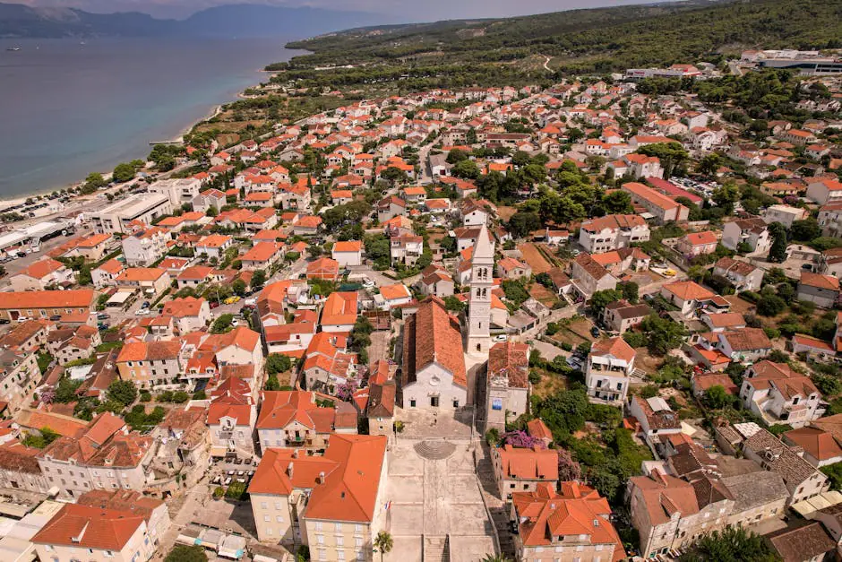 Podgora live camera view on VolveVision