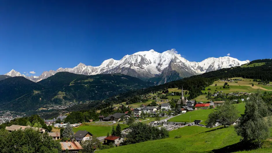 Онлайн-камера Chamonix Mont Blanc на VolveVision