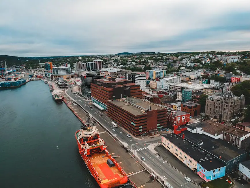 Port Aux Basques live camera view on VolveVision
